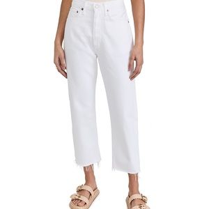 AGOLDE 90s Mid rise crop jeans. A spring/summer must have!